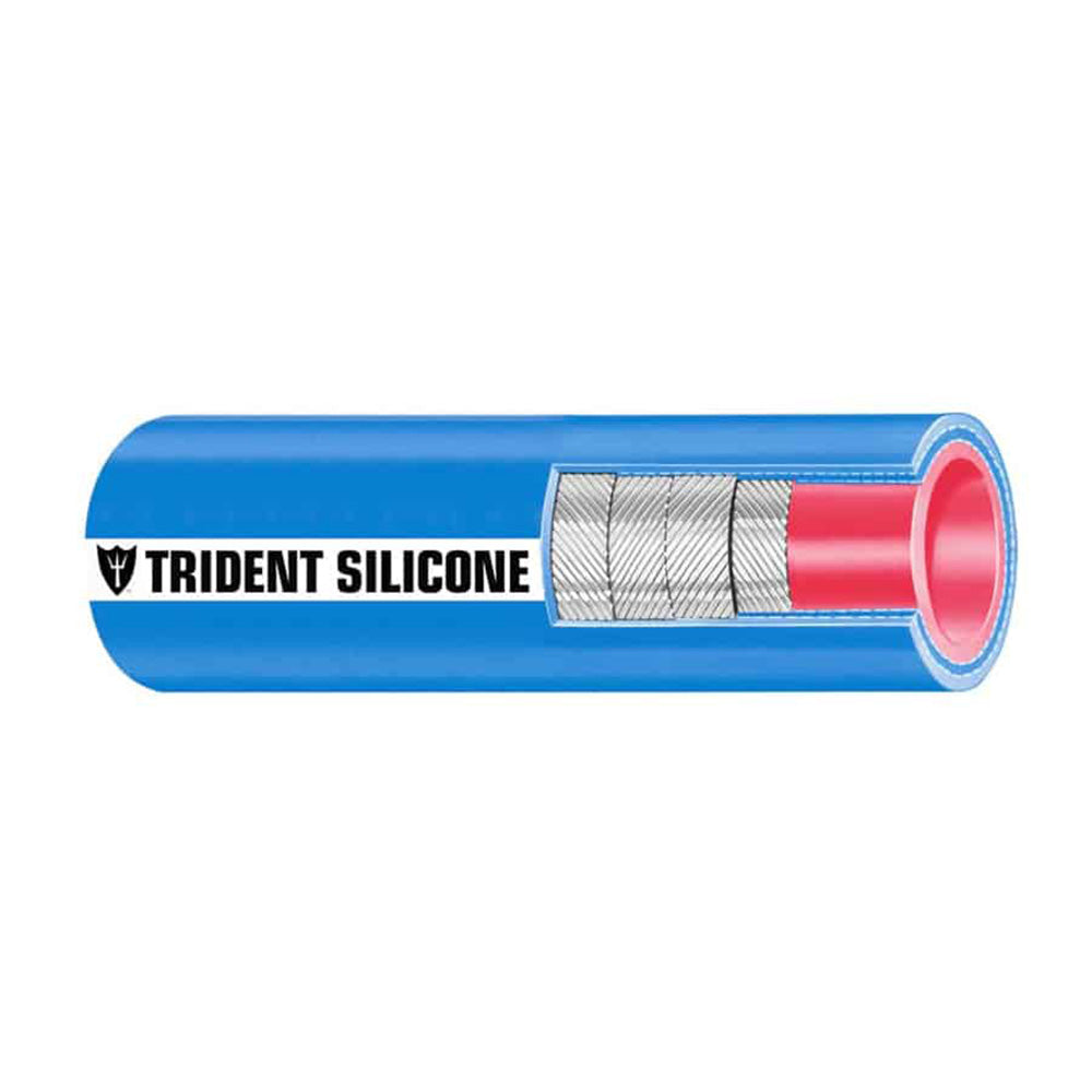 Trident Marine 2" x 36" Blue Silicone Wet Exhaust Hose [202V2000-36]