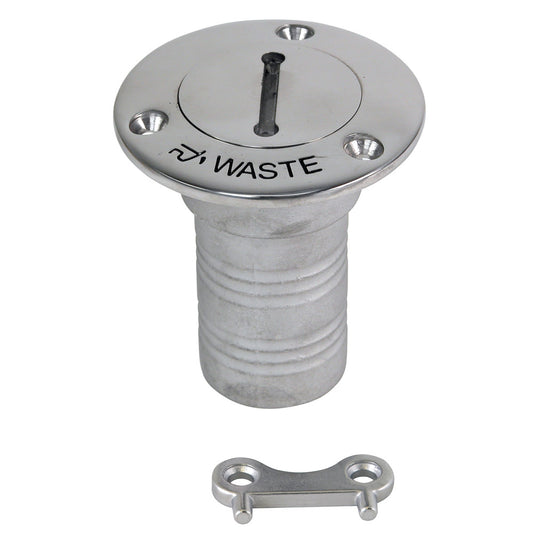 Whitecap Hose Deck Fill - 1-1/2" Hose Waste [6126C]