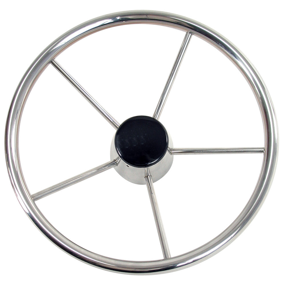 Whitecap Destroyer Steering Wheel - 15" Diameter [S-9002B]