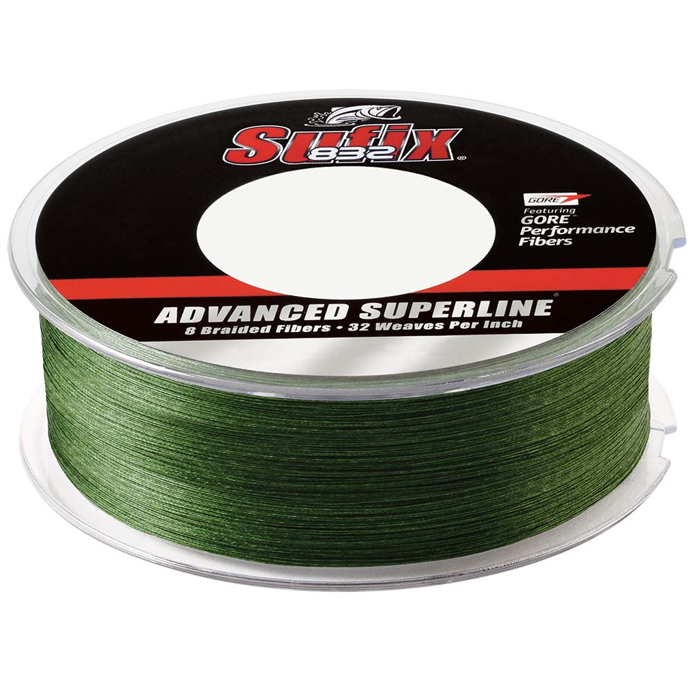 Sufix 832 Braid - 40lb - Low-Vis Green - 600 yds [660-240G]